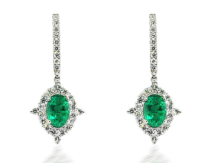 Emerald Earrings